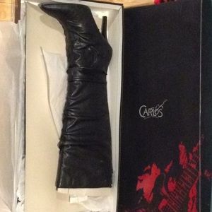 Carlos Santana Long high heel boots